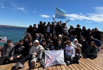 Nivel Secundario Estudiantes de 4to año disfrutaron su viaje de estudios a Puerto Madryn (1)